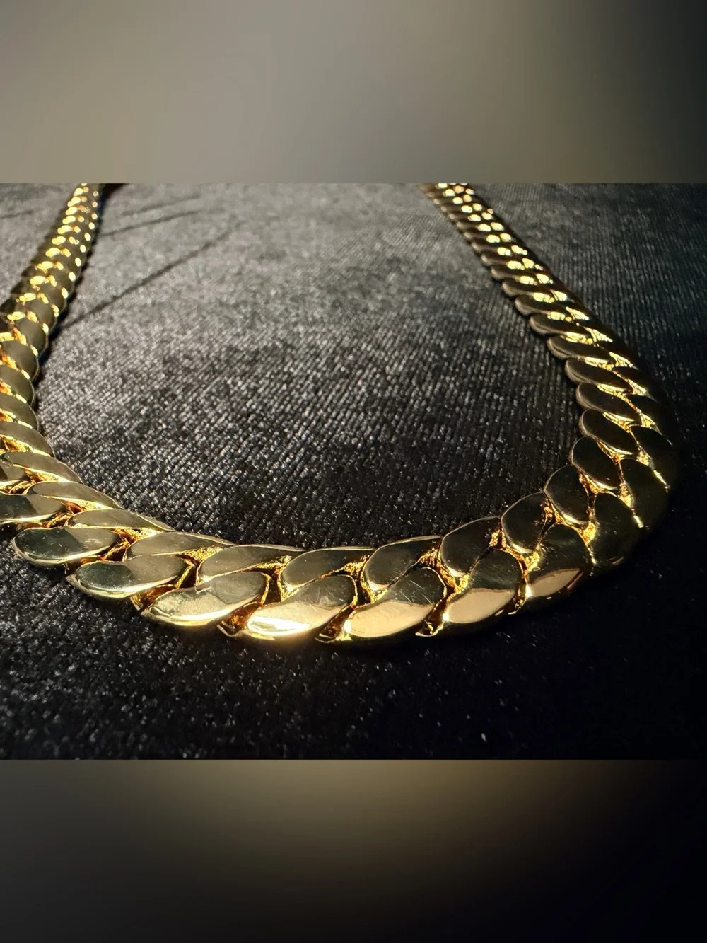 Miami Cuban 21in 11.5MM 14K Stamped Gold Filled necklace w/box lock. Brand New!